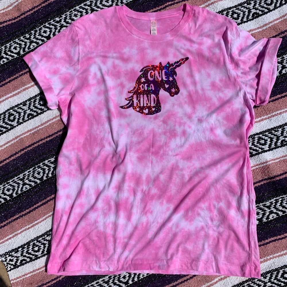 “One of a Kind” Tie Dye Handmade Shirt - Picture 2 of 5